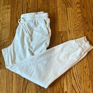 J crew women jogger pants cream size small